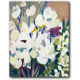 Painting of Orchids 16x20 Gallery Wrapped Stretched Canvas