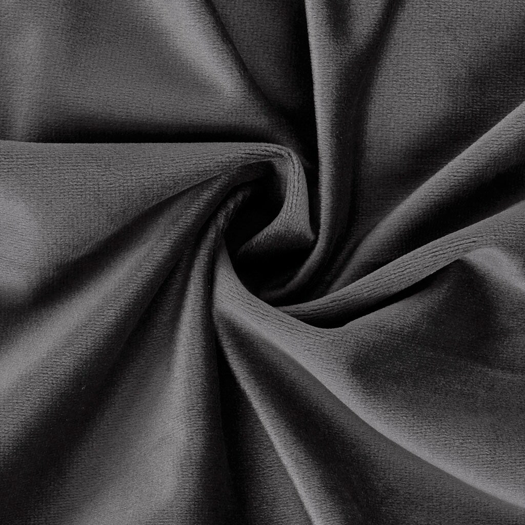 Pair of High Quality Velvet Fabric Indoor Blackout Curtains, Back Tab Curtain Panel for Living Room, Bedroom-2 Panels