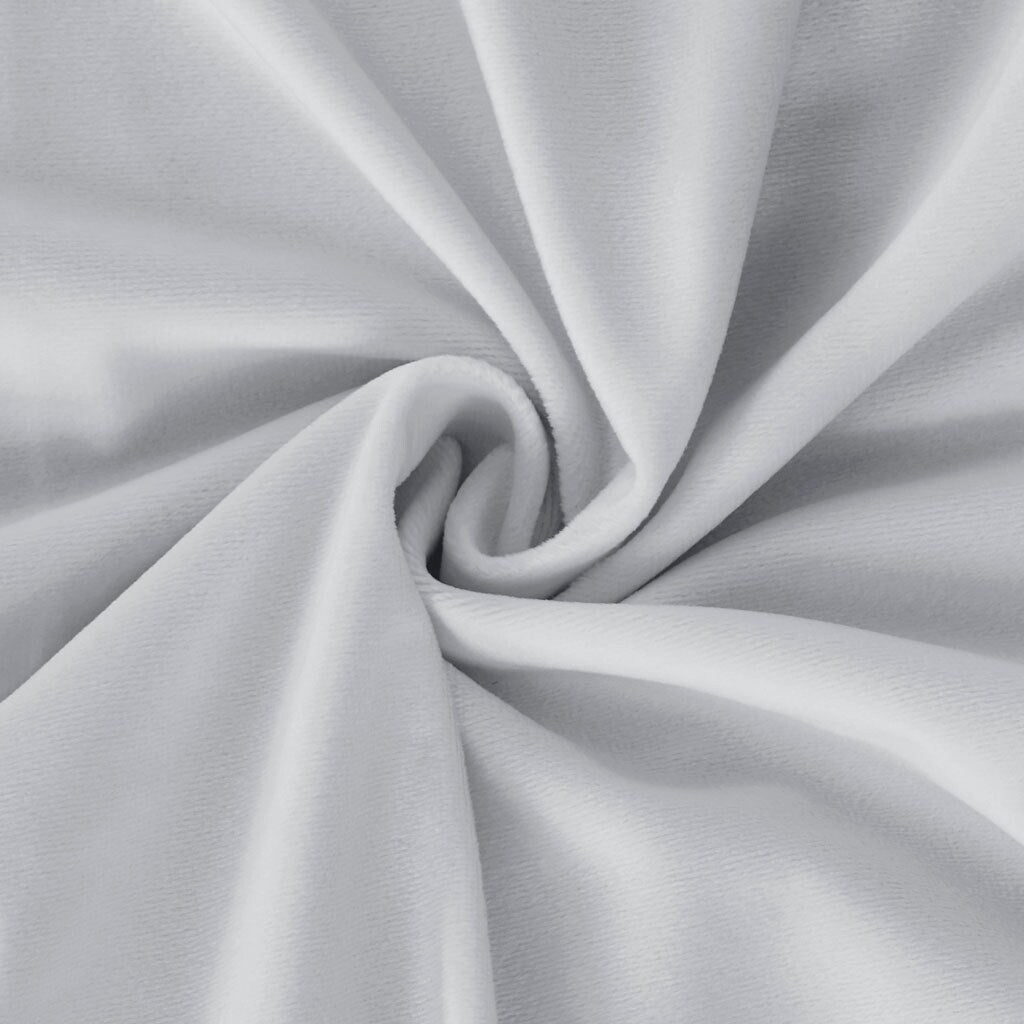Pair of High Quality Velvet Fabric Indoor Blackout Curtains, Back Tab Curtain Panel for Living Room, Bedroom-2 Panels