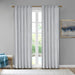 Pair of High Quality Velvet Fabric Indoor Blackout Curtains, Back Tab Curtain Panel for Living Room, Bedroom-2 Panels