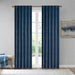 Pair of High Quality Velvet Fabric Indoor Blackout Curtains, Back Tab Curtain Panel for Living Room, Bedroom-2 Panels