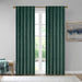 Pair of High Quality Velvet Fabric Indoor Blackout Curtains, Back Tab Curtain Panel for Living Room, Bedroom-2 Panels