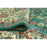 Pak-Persian Curtis Green/Ivory Rug - 8'1" x 10'0"