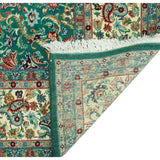Pak-Persian Curtis Green/Ivory Rug - 8'1" x 10'0"