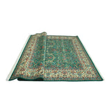 Pak-Persian Curtis Green/Ivory Rug - 8'1" x 10'0"