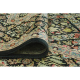 Pak-Persian Desmond Black/Grey Round Rug - 9'0" x 9'1"