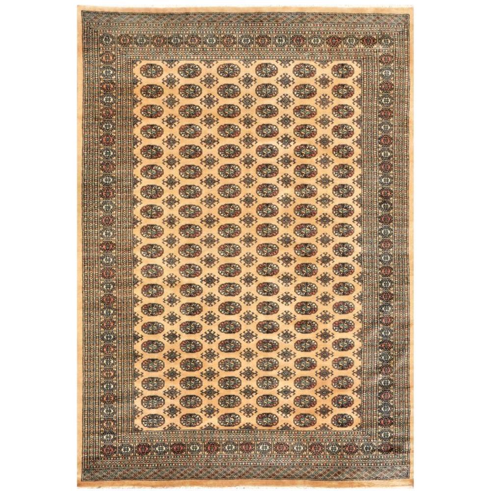HERAT ORIENTAL Handmade One-of-a-Kind Bokhara Wool Rug - 8' x 9'10