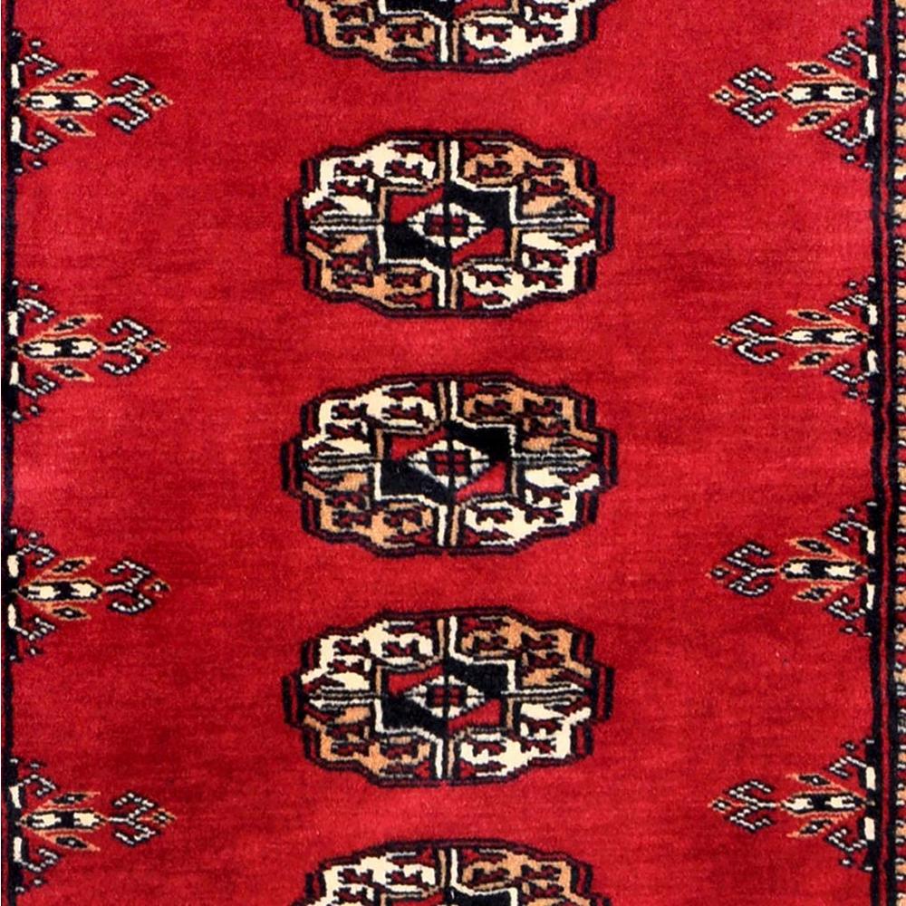 Herat Oriental Pakistani Hand-knotted Bokhara Wool Rug (2'7 x 4') - 2'7 x 4'