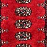 Herat Oriental Pakistani Hand-knotted Bokhara Wool Rug (2'7 x 4') - 2'7 x 4'