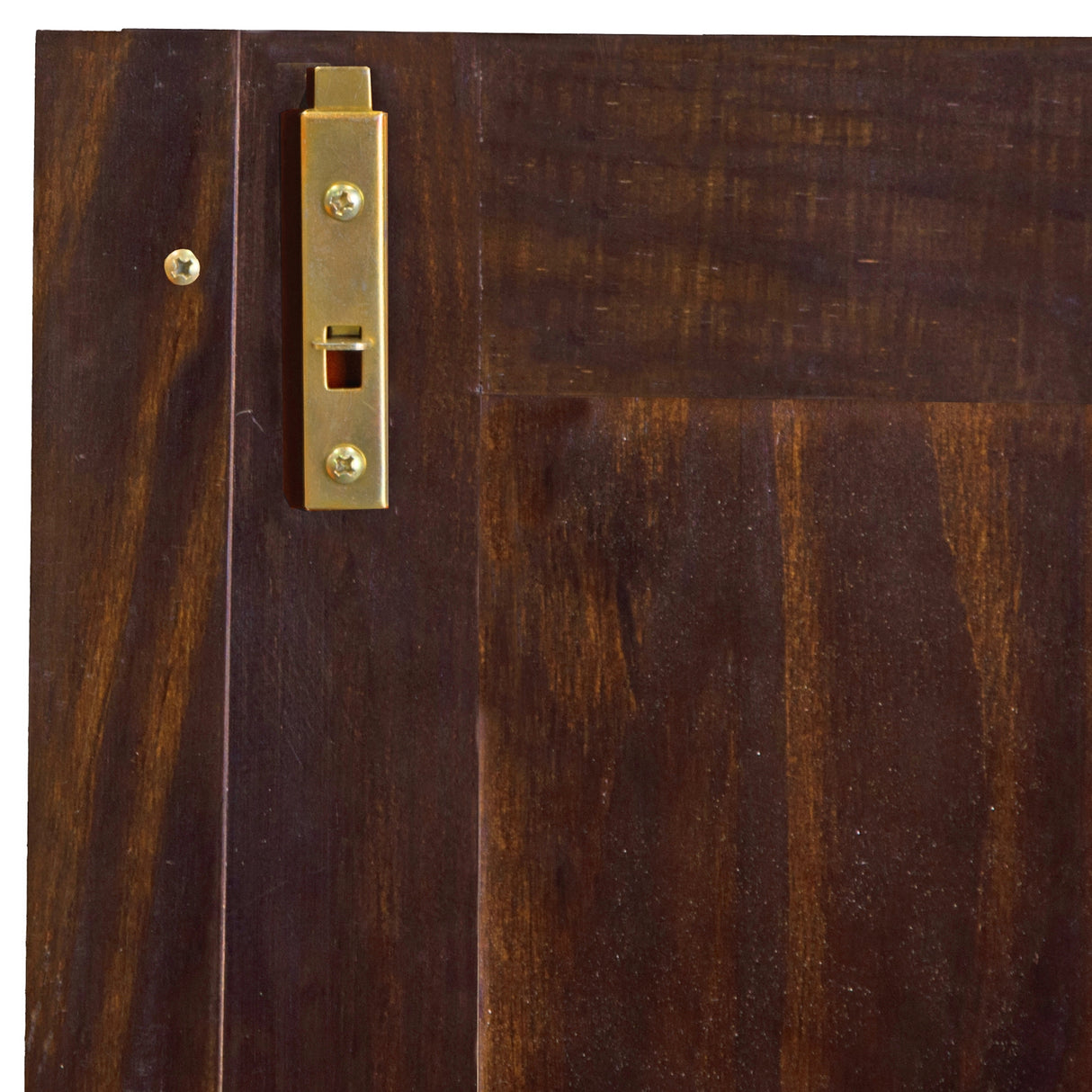 Palace Imports 100% Solid Wood Family 4-Door Wardrobe Armoire with Metal or Wooden Knobs