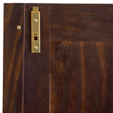 Palace Imports 100% Solid Wood Family 4-Door Wardrobe Armoire with Metal or Wooden Knobs