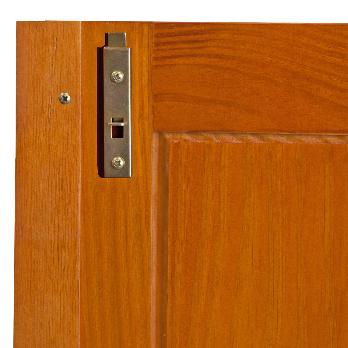 Palace Imports 100% Solid Wood Family 4-Door Wardrobe Armoire with Metal or Wooden Knobs