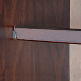 Palace Imports 100% Solid Wood Family 4-Door Wardrobe Armoire with Metal or Wooden Knobs
