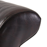 Palermo Brown Bonded Leather Tufted Dining Chair (Set of 2) by Christopher Knight Home