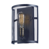 Palladium 1-Light Wall Sconce w/Bulbs