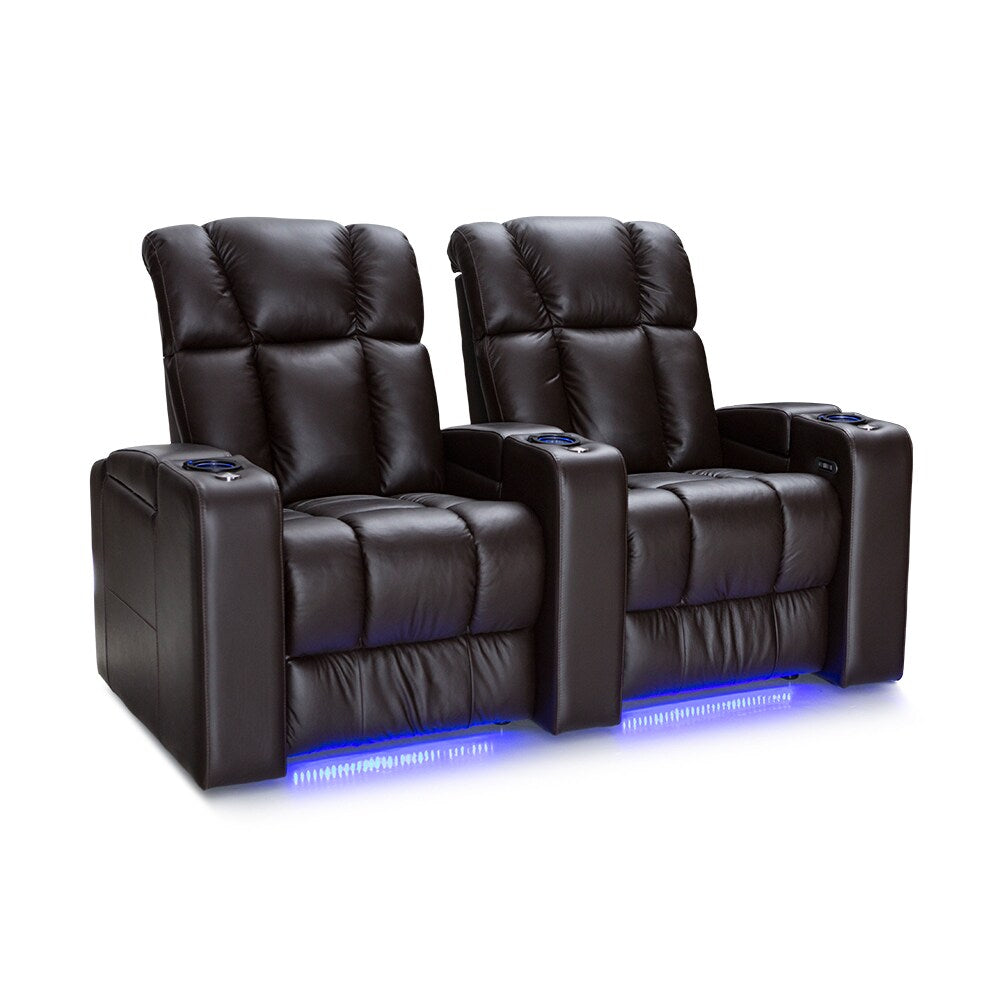 Palliser Collingwood Leather Home Theater Seating Power Recliners