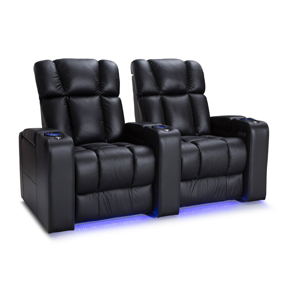 Palliser Collingwood Leather Home Theater Seating Power Recliners
