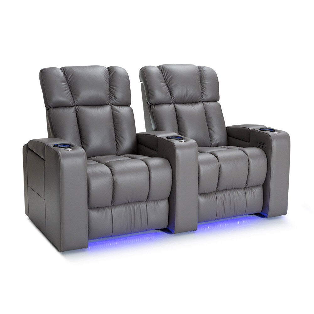 Palliser Collingwood Leather Home Theater Seating Power Recliners