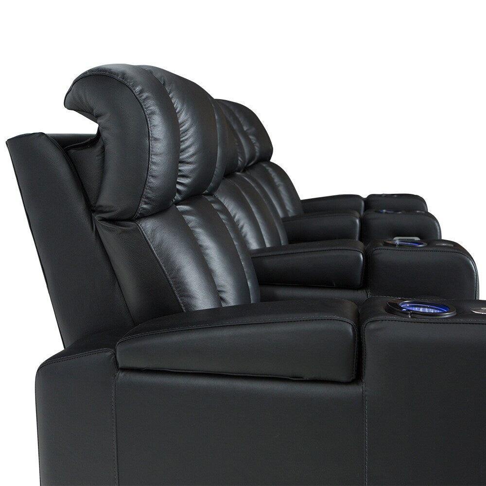 Palliser Collingwood Leather Home Theater Seating Power Recliners