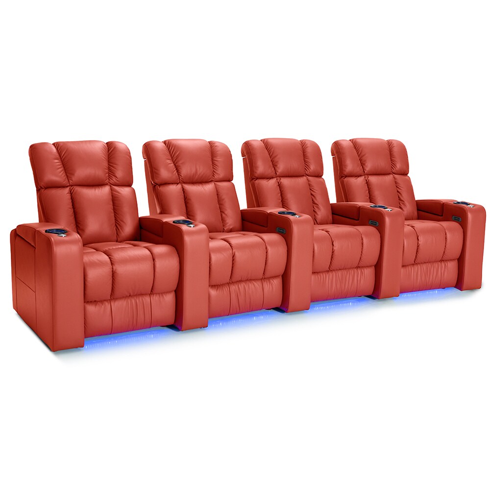 Palliser Collingwood Leather Home Theater Seating Power Recliners