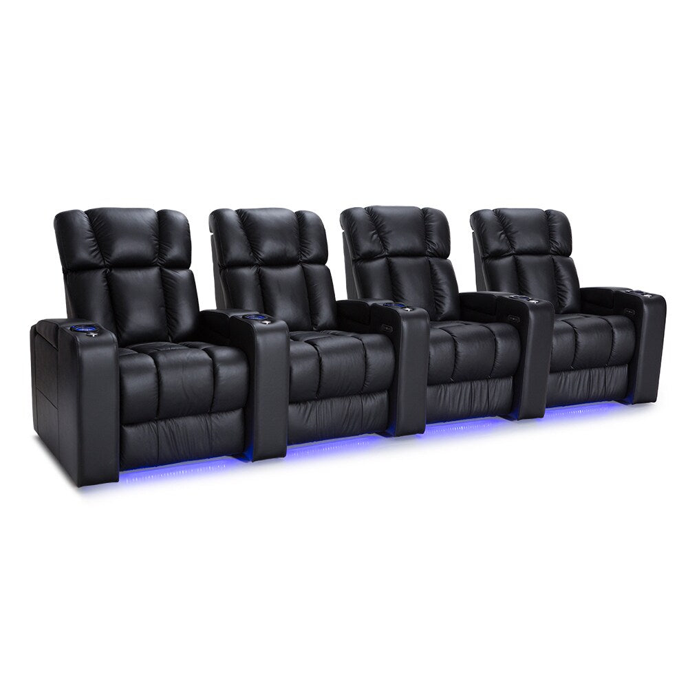 Palliser Collingwood Leather Home Theater Seating Power Recliners