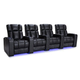 Palliser Collingwood Leather Home Theater Seating Power Recliners