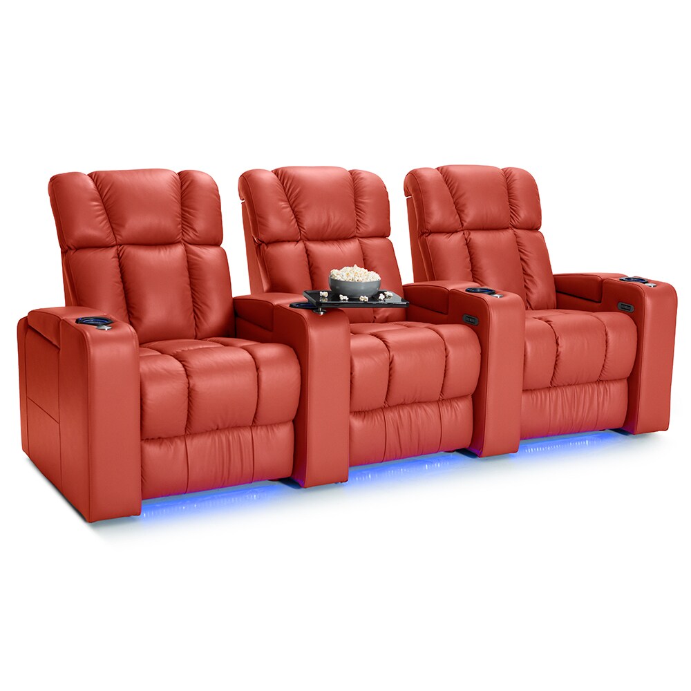 Palliser Collingwood Leather Home Theater Seating Power Recliners