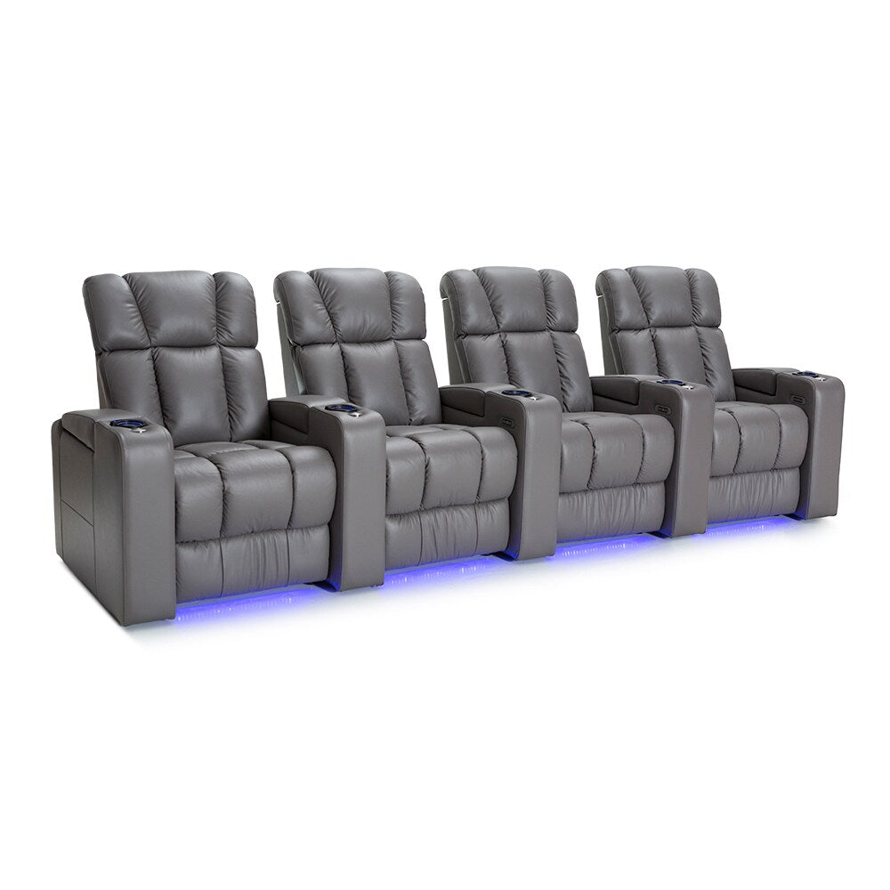Palliser Collingwood Leather Home Theater Seating Power Recliners