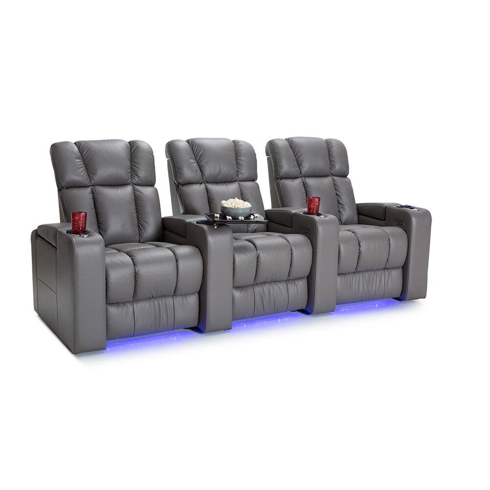 Palliser Collingwood Leather Home Theater Seating Power Recliners