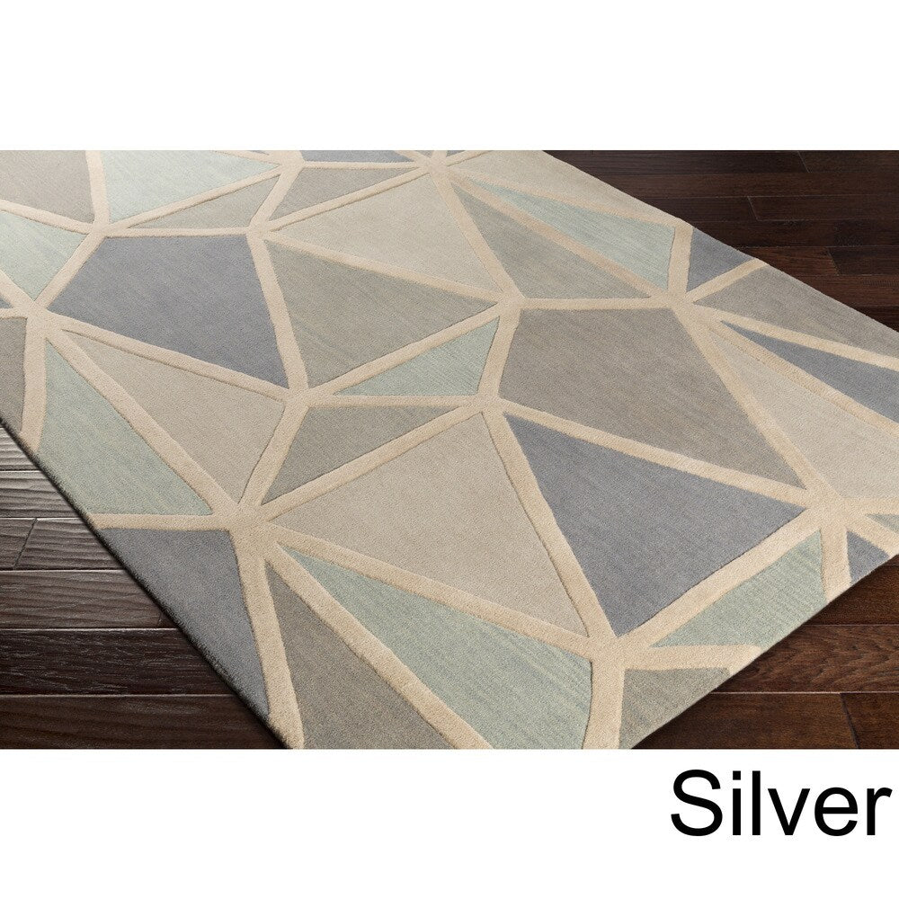 Hand-Tufted Sarand Wool Area Rug