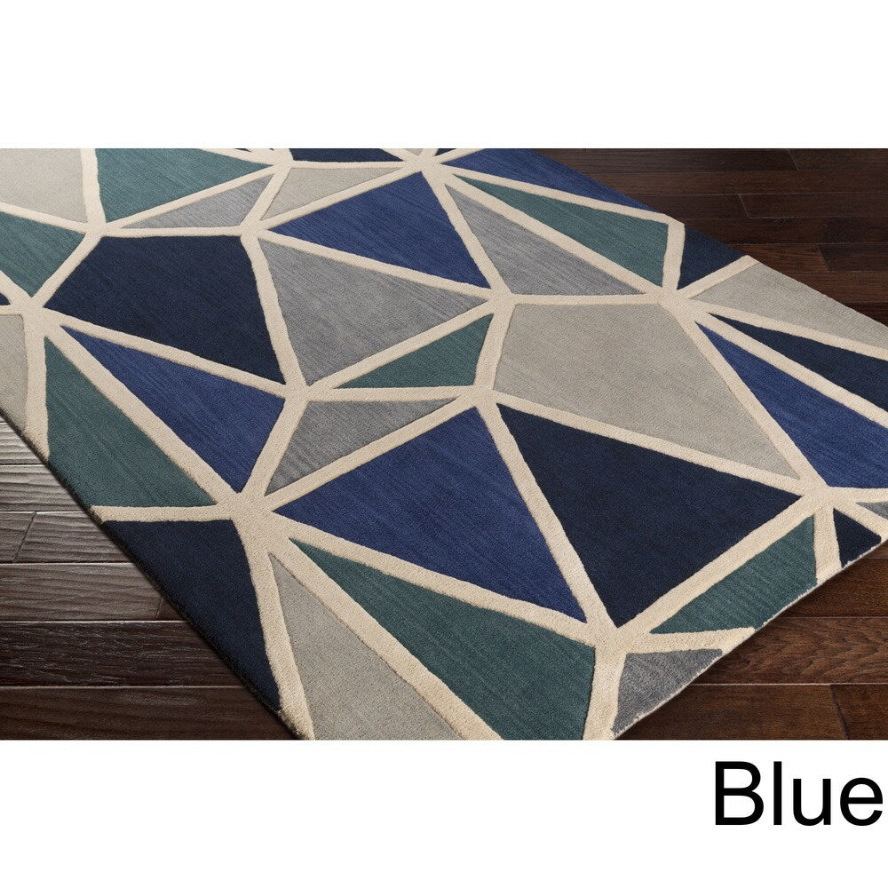 Hand-Tufted Sarand Wool Area Rug