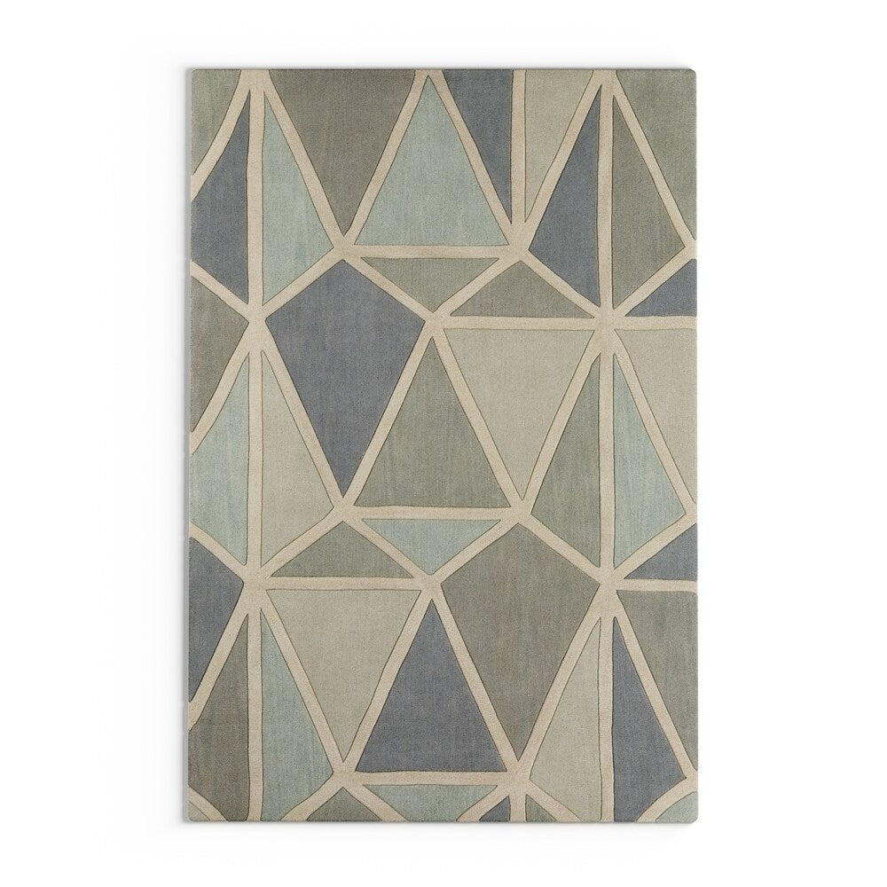 Hand-Tufted Sarand Wool Area Rug