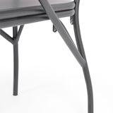 Palm Desert Outdoor Modern Dining Chair (Set of 2) by Christopher Knight Home