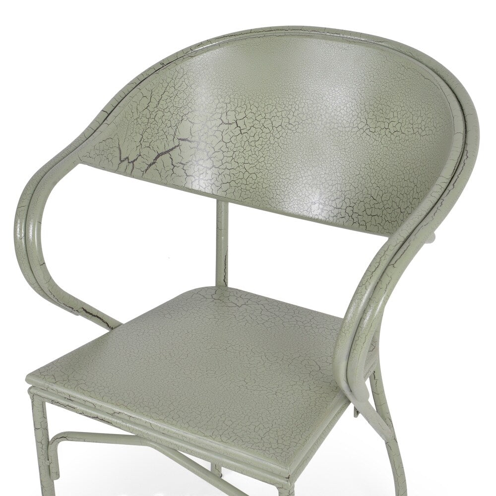 Palm Desert Outdoor Modern Dining Chair (Set of 2) by Christopher Knight Home