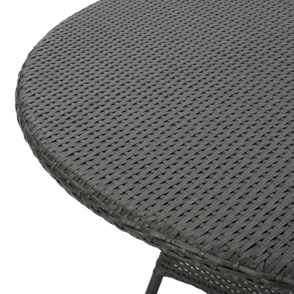 Palmers Outdoor 5-piece Wicker Dining Set with Cushions by Christopher Knight Home