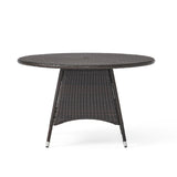 Palmers Outdoor 5-piece Wicker Dining Set with Cushions by Christopher Knight Home