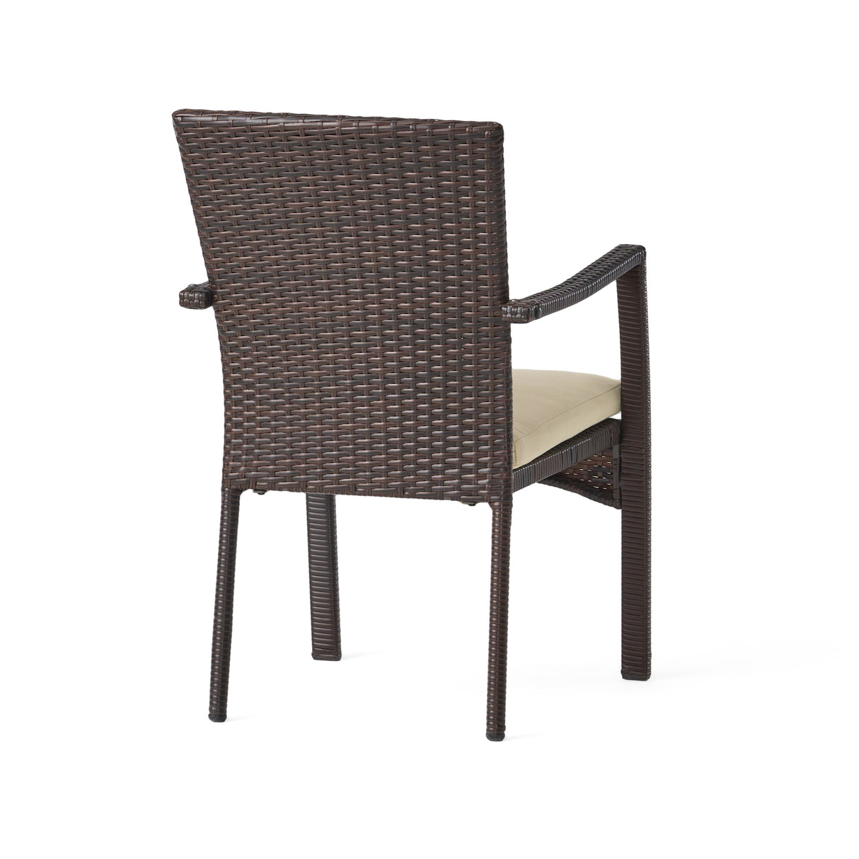 Palmers Outdoor 5-piece Wicker Dining Set with Cushions by Christopher Knight Home