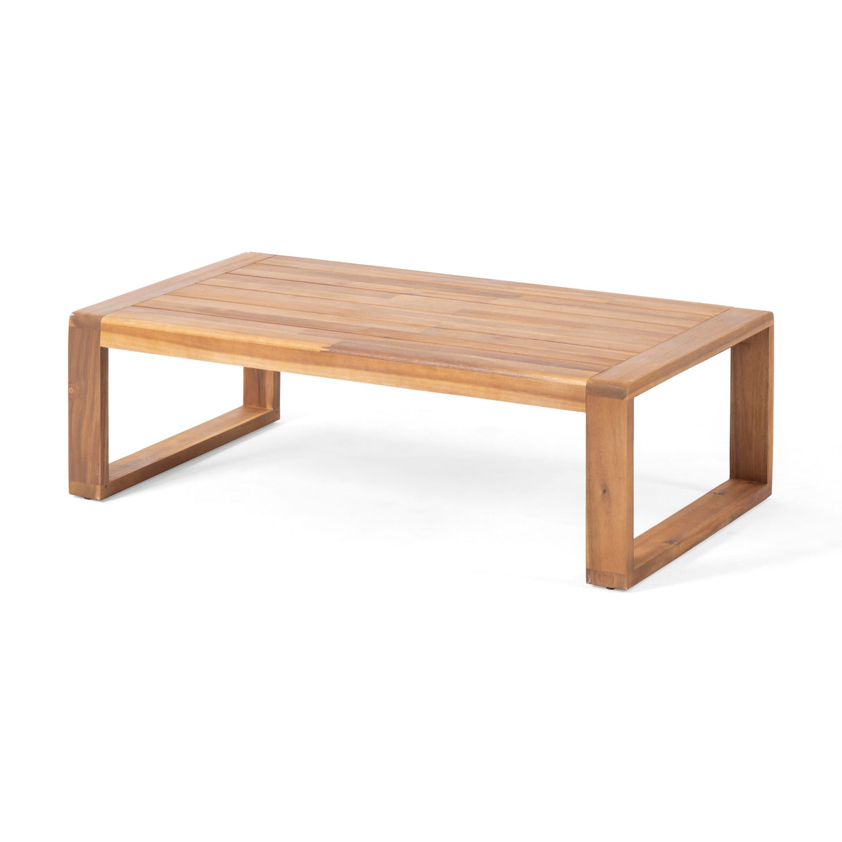 Paloma Acacia Wood Outdoor Loveseat Set by Christopher Knight Home