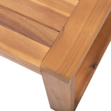 Paloma Acacia Wood Outdoor Loveseat Set by Christopher Knight Home