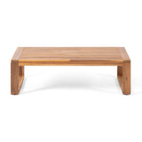 Paloma Acacia Wood Outdoor Loveseat Set by Christopher Knight Home