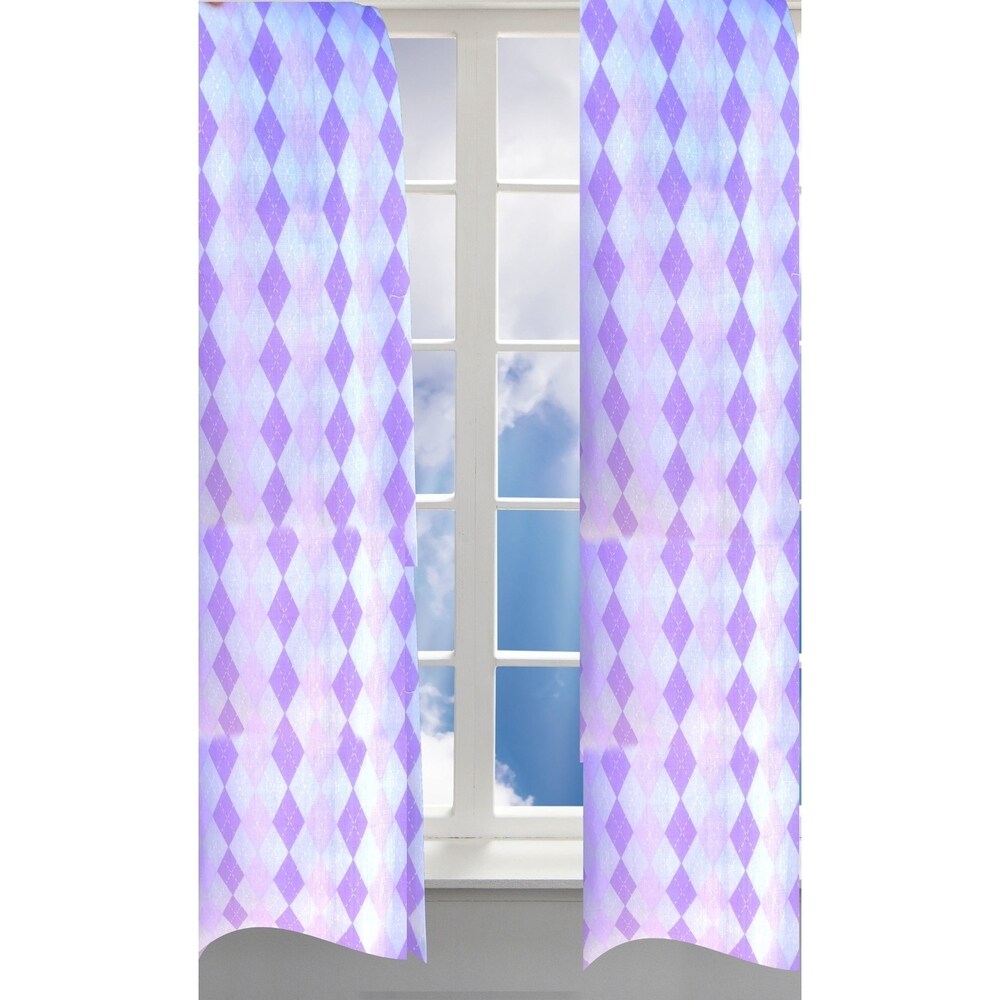 Pam Grace Creations Lovebirds Curtain Panels