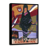 Pamplona X-VINAPP114205 Print 10"x6" by Vintage Apple Collection