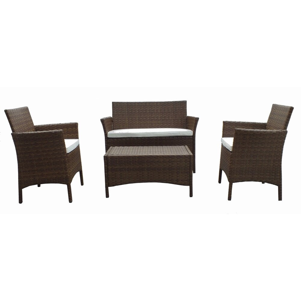 Panama Jack 4-piece St Barths Settee Set