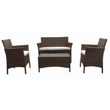 Panama Jack 4-piece St Barths Settee Set