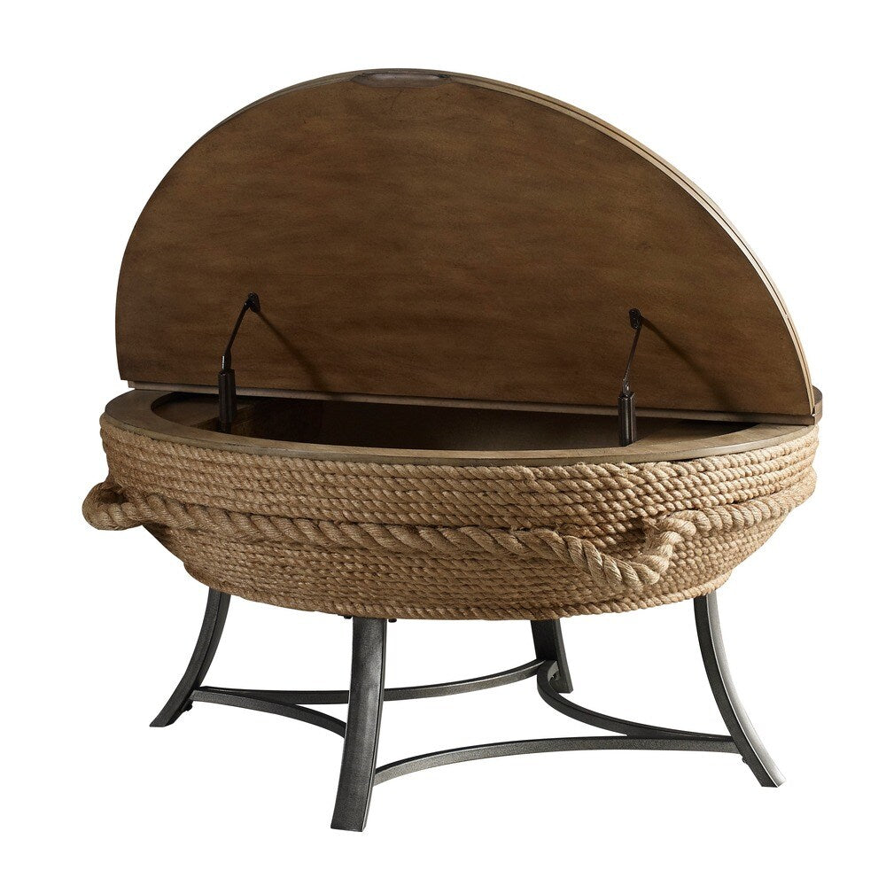 Panama Jack Crescent Key Lift Top Cocktail Table