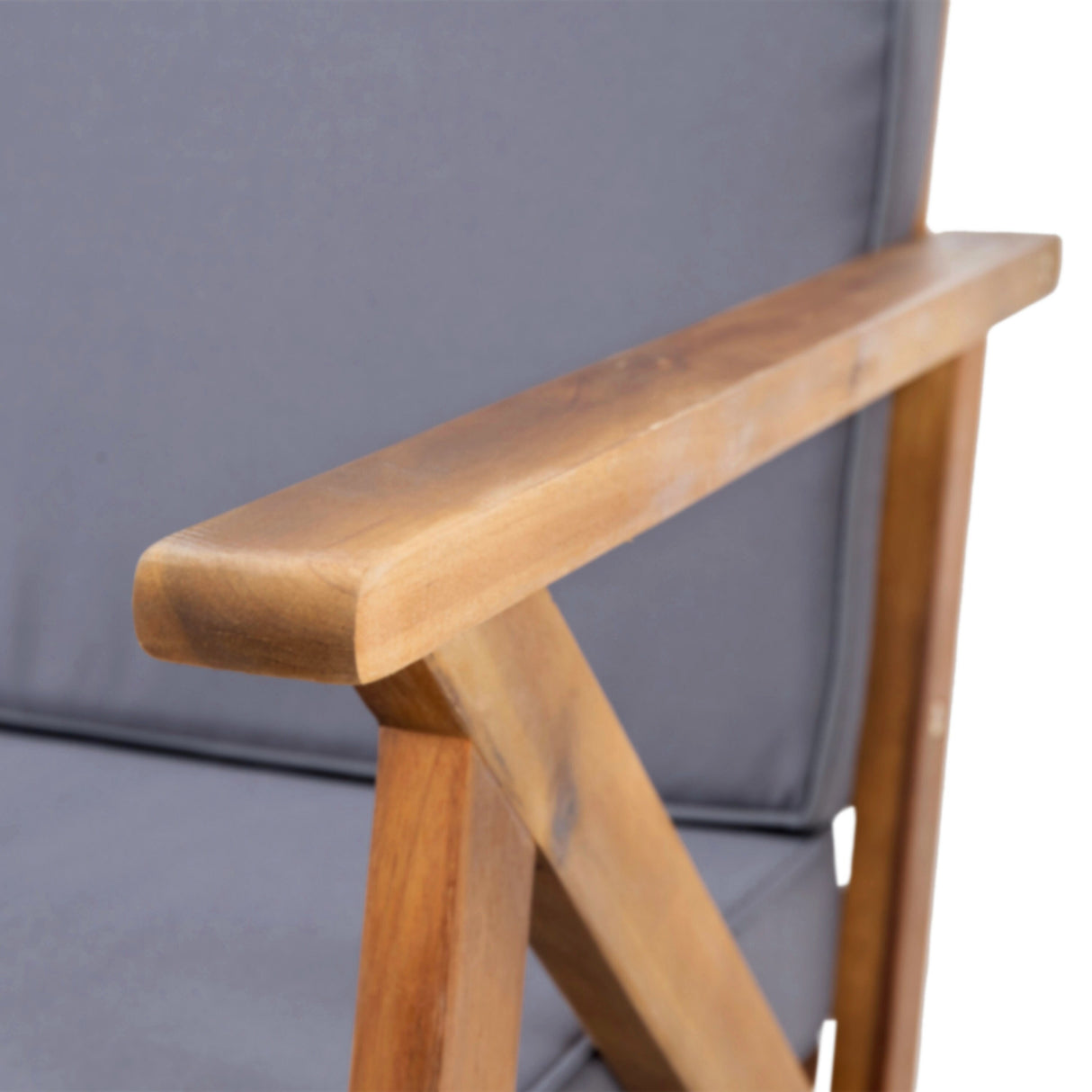 Panama Outdoor 8-piece Acacia Wood Chat Set by Christopher Knight Home