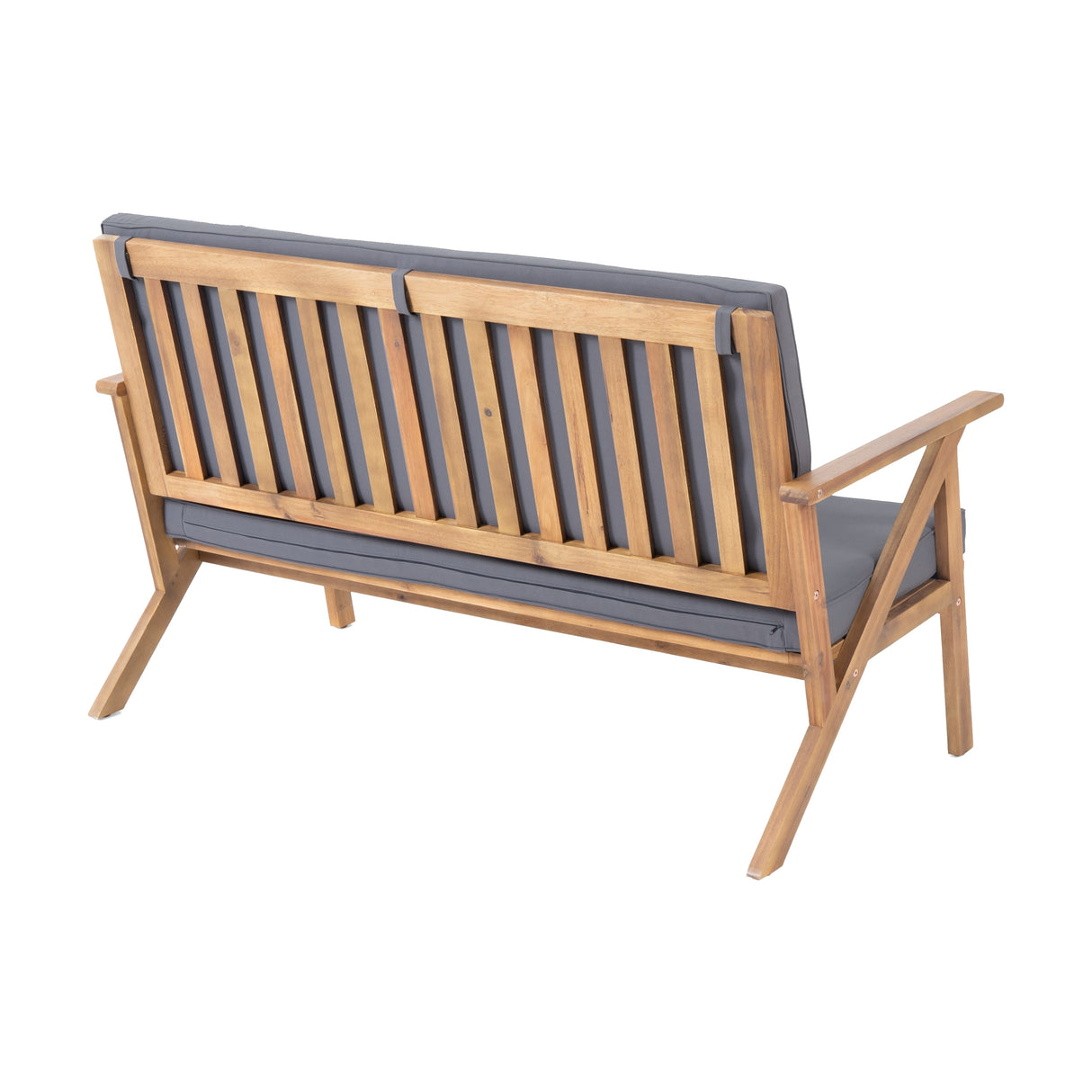 Panama Outdoor 8-piece Acacia Wood Chat Set by Christopher Knight Home