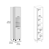 Pantry Cabinet With Three Interior Shelves