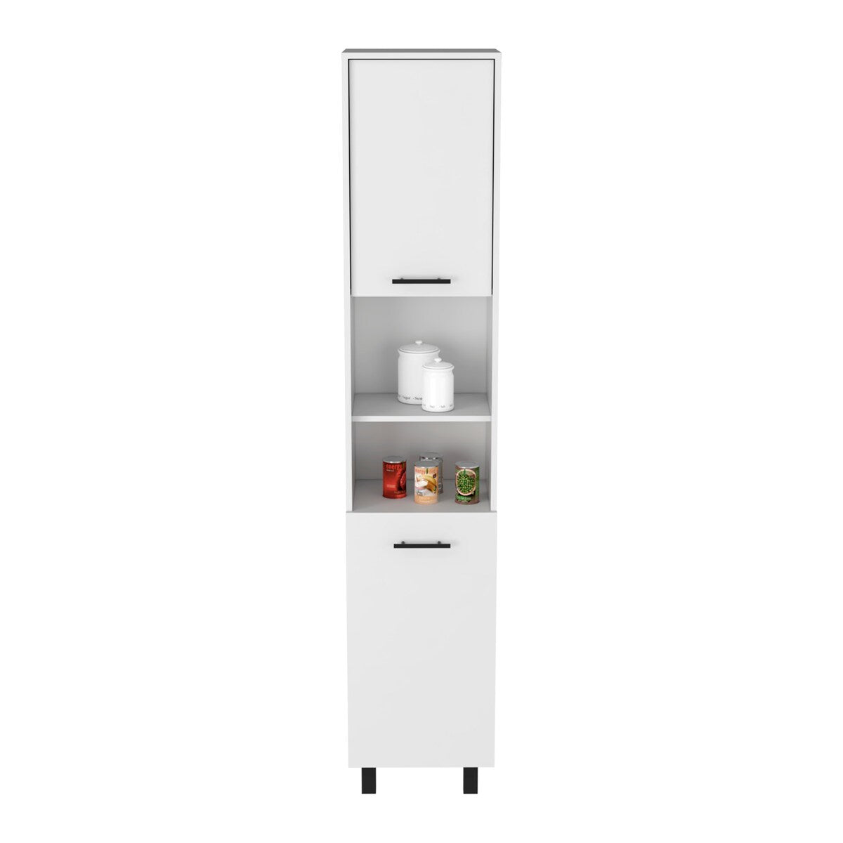 Pantry Cabinet With Three Interior Shelves
