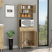 Pantry With Two Double Door Cabinet